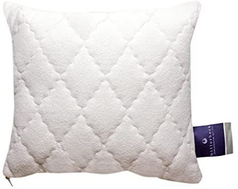 Billerbeck 1415100005 Naturkissen 345 Bilind, 40 / 40 cm weiß