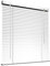 Victoria M. Store vénitien en Aluminium pour fenêtres et Portes - sans pré-perçage, Clips de Serrage Inclus - 120 x 220 cm Blanc