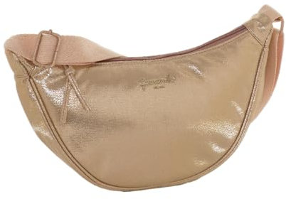 Camomilla Milano Borsa a Tracolla Donna, Collezione Lulu, Misura M, Colore Rosegold