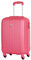 ALISTAIR Valise Cabine 55cm - Trolley Airo - ABS Ultra Léger - 4 Roues - Marque Française - Garantie 2 Ans en France (Rose)