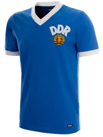 COPA - DDR WM 1974 - Retro Fußballtrikot - Herren - Blau