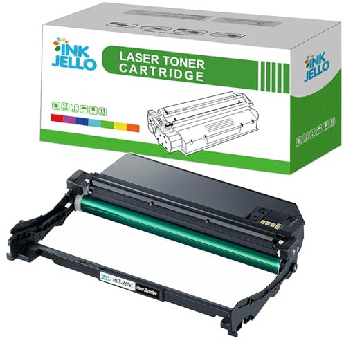 InkJello kompatibel Drum Unit Ersatz für Samsung Xpress M2625 M2625D M2675FN M2825DW M2825ND M2835DW M2875FD M2875FW M2885FW SL-M2825ND SL-M2835DW DR116L (1-Pack)