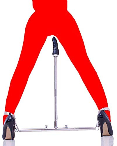Spreizstange Bondage set, Fußfessel Restraints Sexspielzeug, Mit Dildo, Einstellbare Abnehmbare, Geeignet für Männer, Frauen und Paare, Folter/Fetisch/fesseln/Sklave/BDSM/SM