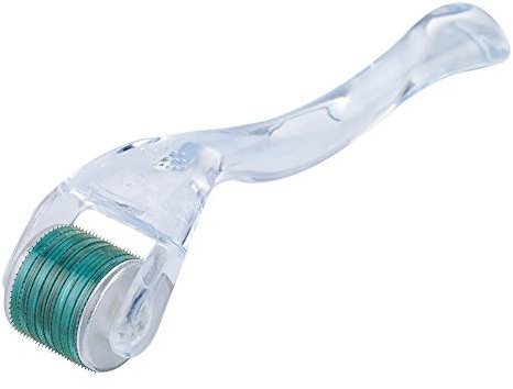 GHzzY Derma Roller - 540 Derma Roller für Gesicht und Körper - Micro Needles Tool zur Straffung der Haut, Falten und Entfernung von Aknenarben,1.5mm