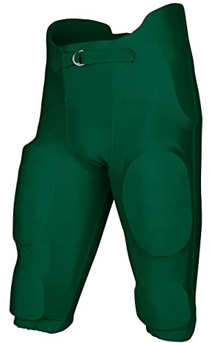 CHAMPRO Herren Standard Bootleg 2 Integrierte Fußballhose mit integrierten Pads, Waldgrün, Erwachsene 3XL