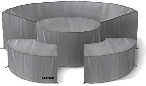 TCFTT AEARJOHN KETTLER Protective Cover Palma Round Set Grey