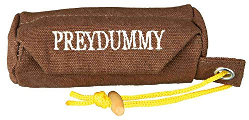BULLYZEI Futterdummy 12x5cm BRAUN Preydummy Bringsel befüllbar