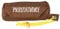 BULLYZEI Futterdummy 12x5cm BRAUN Preydummy Bringsel befüllbar