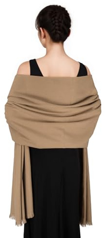 SWAT PANY Damen Schal Tücher Pashmina Stola für Winter Festlich Abendkleid | Weicher,leicht,kuschelig warm, Großformatig, faltenfrei, ganzjährig nutzbar, Viele klassische.