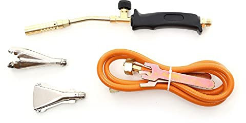 KIT CANNELLO TUBO GAS GPL BRASATURA SALDATURE PER TUBI BRUCIATORE 17 22 40MM
