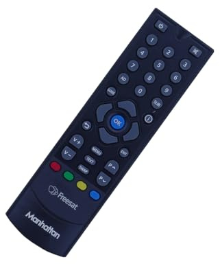 Télécommande de Rechange Compatible pour Manhattan T1, SX Freesat HD
