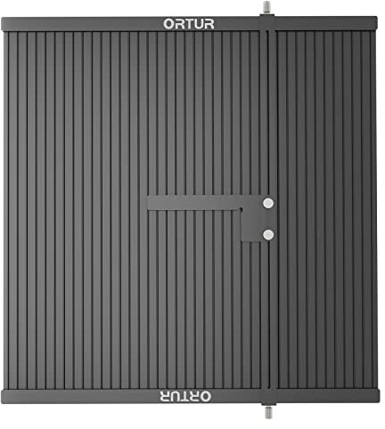 ORTUR Laser Gravier Plattform, DIY Design Aluminium Arbeitsplatte 440 * 448 * 12mm Hochfester Stahl für schnelle Wärmeableitung und Desktop-Schutz, Kompatibel mit den Meisten Laser Graviermaschine