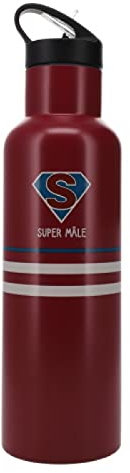 KIUB : gourde nomade bouchon sport 590ml Super Mâle