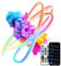 Lphianx Neon Rope Light, 3m LED Neon Flex with Music Sync, Compatible with Alexa, Google Assistant, LED Strip Lights for Bedroom Living Gaming Room Wall Decor (Not Support 5G WiFi)