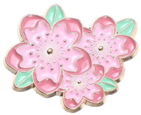 Broche en Forme de Fleur de Cerisier Broche Tendance Broche en Forme de Fleur Broche Bijoux