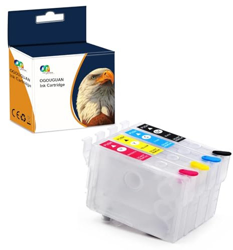 503XL Tintenpatrone, leer, nachfüllbar, kompatibel mit Multipack 503 für Epson XP 5200 Druckerpatronen für WF 2960 Patronen XP-5200 WF-2960 XP 5205 WF 2965