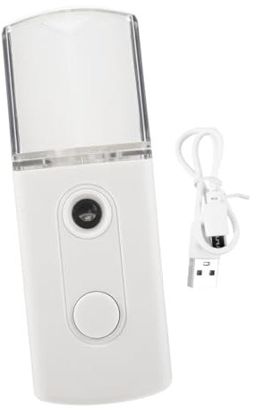 MAGICLULU Gesichtsdampfer Tragbar Für Gesichtspflege Nano-nebelspray Gesichtsbefeuchter Thermosprühgerät Hautbefeuchter