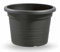 mille idee Vaso fioriera cilindro in plastica resistente da giardino 100 cm colore Antracite