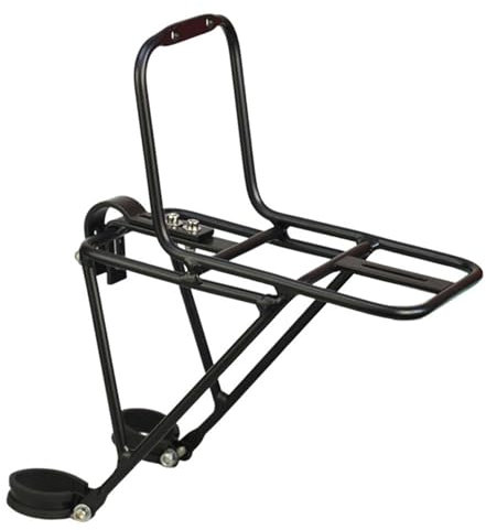 Fahrrad Frontträger - Fahrradkorb Vorne Aus Aluminiumlegierung | Frontträger Lastfahrradträger | Vorne Federgabel Gepäckträger Für Fahrrad Vorne | for Mountainbikes, Rennräder, Falträder