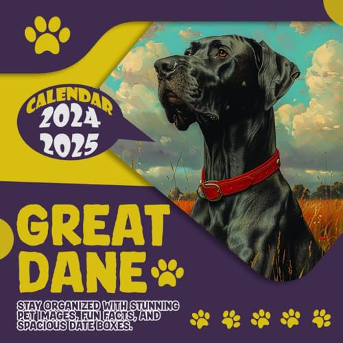 Great Dane Calendar 2024 2025