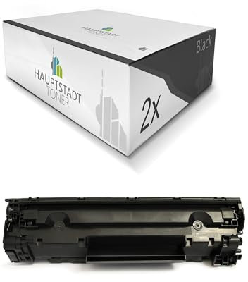 HAUPTSTADT TONER Toner 2X kompatibel für Canon MF231 MF232 MF236 MF237 MF244 MF247 MF249 ersetzt 737 9435B002 Black