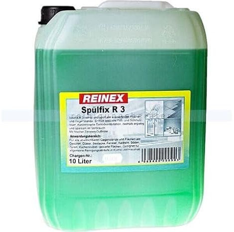 Spülfix R3 Spülmittel, 10 Liter, Extra Fettlösekraft, pH-Neutral, Zitrusduft