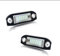 Kennzeichenbeleuchtung, Nummernschildbeleuchtung Xenon White Car Number License Plate Lights Fit Fuhren for Volvo C30 C70 S80 V70 XC70 S40 V50 S60 V60 XC60 XC90 Etc