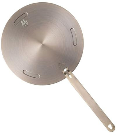 Induktionsscheibe 1 Satz aus Edelstahl Aluminiumlegierung | Wärmeverteilerplatte, Adapter für Elektroherde, Praktische Aufbewahrung, 1 Satz