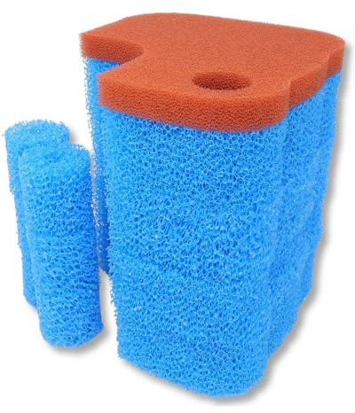 gws Ersatzfilter-Set passend für OASE Biomaster 850 Thermo & BioMaster 2 – 10 PPI & 30 PPI Filterschaum für EasyClean-Vorfilterungskammer & Hauptfilter – Made in Germany