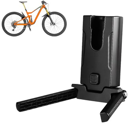 Vesidoloy Fahrrad Kurbel Ständer - Stabiler Aufrechter Positionierer, Rennrad Park Pedal Halterung, Für Stadt, Pendeln, Garage, Trail, Touren, Reisen