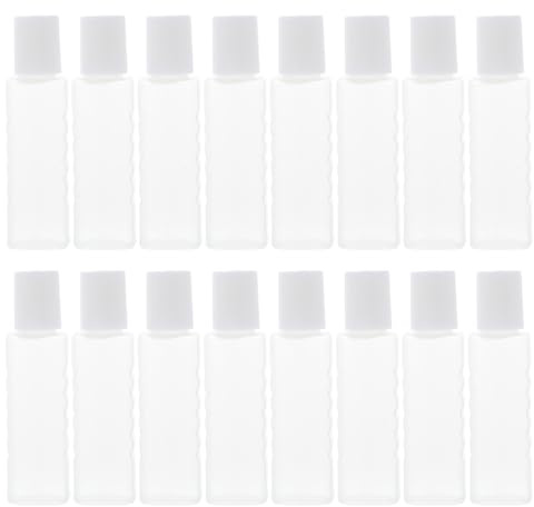 GATHINESS 25pcs Portable Refillable Mini Travel Bottles for Eye Drops and Liquid, Lightweight Pp Solution Bottles for Contact-lens Supply and Travel Use