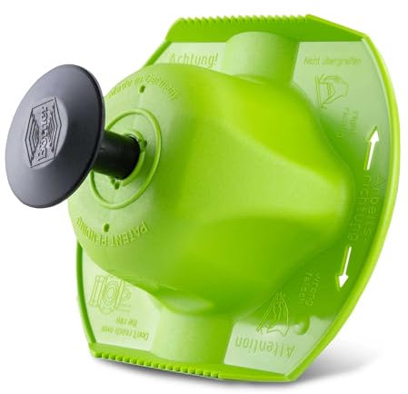 Börner Protector de Dedos (Verde) • Compatible con todos los Cortadores de Verdura (Mandolinas en V) de Börner • Protección para Manos y Dedos • Ayuda para Cortar Verduras de Forma Segura