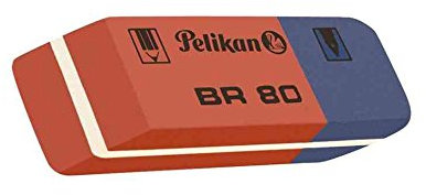 PELIKAN VERTR. Radiergummi BR80 80er Schachtel 4012700619570