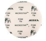 Mirka FM6JT05094 Microstar Grip P1500, 77 mm 50 per Pack