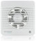 VENTS Silenta 100mm (4-Inch) Diameter Bathroom Extractor Fan with Run-on-Timer. Outer size 157x159x21mm. Low energy consumption - White