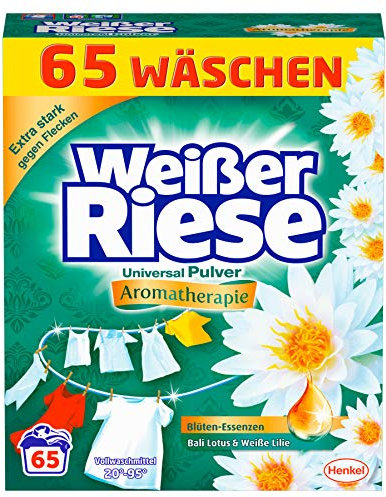 Weißer Riese Universal Pulver Aromath. Bali Lotus & weiße Lilie, 1er Pack ( 1 x 3575 g)