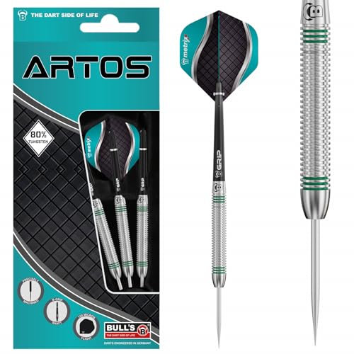 Bull's Artos Steel Dart, Mint, 22g