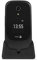 Doro 7060 SIM-Free 4G Mobile Phone with Charging Cradle Included (Black/White) (Renewed)
