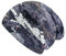 Wollhuhn ÖKO Jungen Dino Camouflage Long-Beanie/Wende-Mütze ganzjährig Innen Uni grau (aus Öko-Stoffen, Bio) 20199004 (L: KU ab 54 (darüber/Erwachsene))