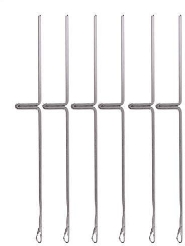 Sheens Strickmaschinennadel, 50Pcs Nadel Stahl Nadeln Set, 12.7cm, Fit für SRP325 SRP50 SRP60 SRP60N, Universal, Wolle