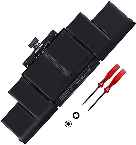 WYGUO A1494 A1618 Laptop-Akku-Ersatz für Apple MacBook Pro Retina 15 [Mid & Late 2013 2014 Years] A1398 ME293 ME294(11.26V 95Wh)