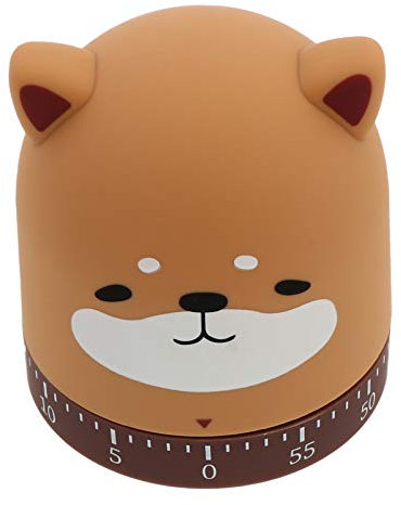 YARNOW Cartoon Hund Timer Mechanischer Küchentimer Für Präzises Kochen Kreatives Design Für Kleine Köche Und Lehrer Für Backen Und Zeitmanagement Alarmfunktion Sorgt Für
