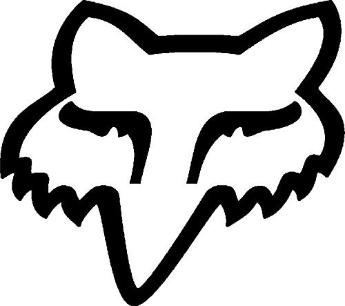 Aufkleber für Motorradhelm, Motocross, Fox