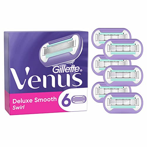 Gillette Lames de rasoir Venus Deluxe Smooth Swirl 6 pièces