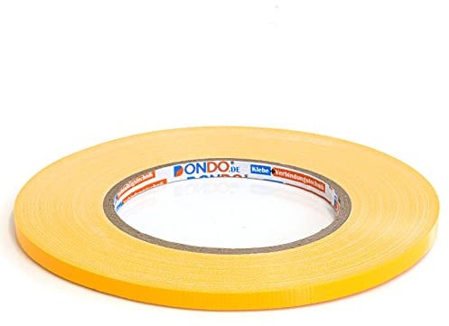 DonDo Panzertape Dontex-Pro Universal Gewebeband Gewebeklebeband Gewebeverstärktes Ductape gelb 6mm x 50m
