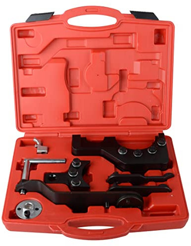 DAYUAN Herramienta de ajuste del motor, tiempos de control de bloqueo de correa de distribución, compatible con T5, 2.5, 4.9D, TDI Touareg y Phaeton