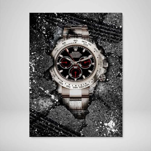DEVICI Wandbilder – Rolex Daytona Gold – Wandbilder Wohnzimmer, Büro, Bilder Leinwand, Poster & Kunstdrucke, Wanddekoration Wohnzimmer