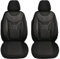 BREMER SITZBEZÜGE Maß Auto Schonbezüge kompatibel mit VW Golf 4 Fahrer & Beifahrer Set ab 1997-2006 / Auto Sitzbezüge Schonbezug Set Autositzbezüge 2er Pack in Schwarz (910)