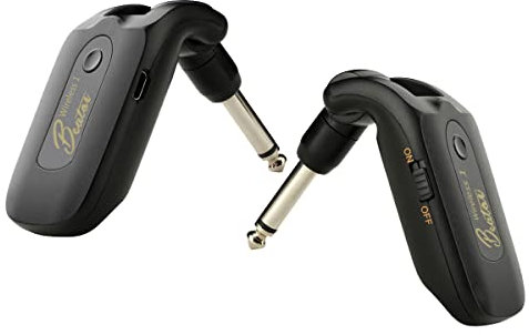 Beaton Wireless 1 - Drahtlose 24bit/48KHz gitarrensystem, 2.4GHz frekvenz Band Wireless1 Schwarz