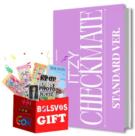 ITZY - CHECKMATE Standard Edition [YEJI ver.] (5th Mini Album) Album+Pre Order Limited Benefits+BolsVos K-POP eBook (21p), BolsVos Sticker for Toploader, Photocards